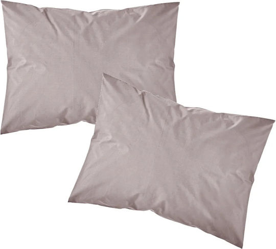 Borea Bettlaken für Einzelbett mit Gummiband 100x200+25cm. Solid 19 Grey