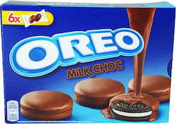 Oreo Μπισκότα με Επικάλυψη & Γέμιση Chocolate & Milk Cream 246gr