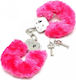 Rimba Police Handcuffs With Fur Белезници в Роз...