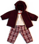 Miniland Cold Weather Trousers Set Clothes for Dolls