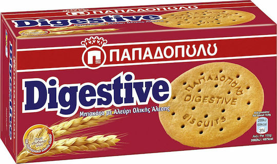 Papadopoulou Biscuits Digestive 1pcs 250gr