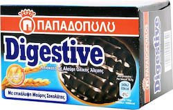 Παπαδοπούλου Biscuiți Digestive Cu topping Ciocolată neagră 1buc 200gr