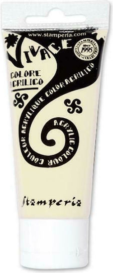 Stamperia Vivace Set Culori Acrilice Pictură în culoarea Alb Ivory Alb 60ml 1buc