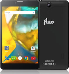 Fluo Wave 4G 7" Tablet με WiFi & 4G (1GB/8GB) Μαύρο
