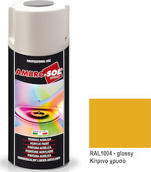 Ambro-Sol Σπρέι Βαφής V400 Ακρυλικό Golden Yell...