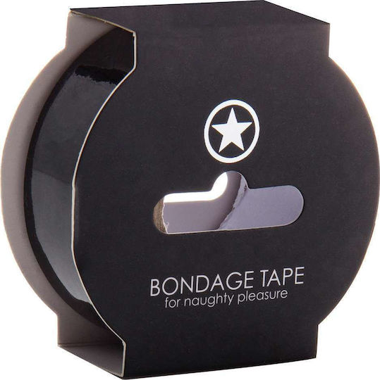 Shots Ouch Non Sticky Bondage Tape Ταινία Δεσίματος σε Μαύρο Χρώμα