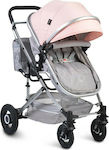 Moni Ciara Adjustable 2 in 1 Baby Stroller Suitable for Newborn Pink