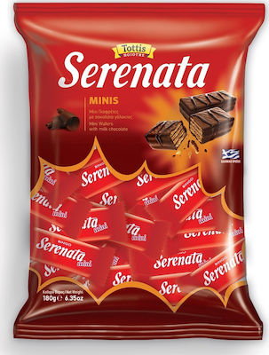 Serenata Mini Γκοφρέτα Γάλακτος Φουντούκι 180gr