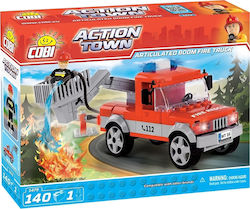 Cobi Building Block Articulated Boom Fire Truck for 5+ years 140pcs