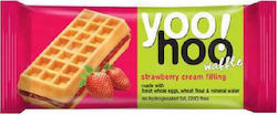 yoo! hoo Waffles with Flavour Φράουλα Γέμιση 50gr 1pcs