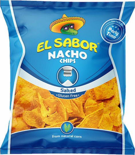 El Sabor Chips with Salt Gluten Free 225g