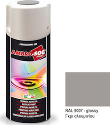 Ambro-Sol Σπρέι Βαφής V400 Ακρυλικό Grey Alumin...