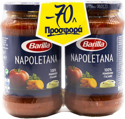 Barilla Σάλτσα Μαγειρικής Napoletana 400gr 2τμχ