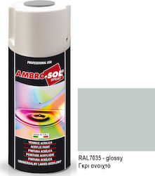 Ambro-Sol Σπρέι Βαφής V400 Ακρυλικό Light Grey ...