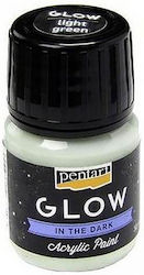 Pentart Glow In the Dark Acrylic Paint Set in G...