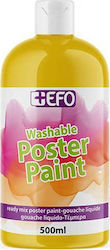 +Efo Poster Paint Tempera Farben in Flasche 500ml 1Stück