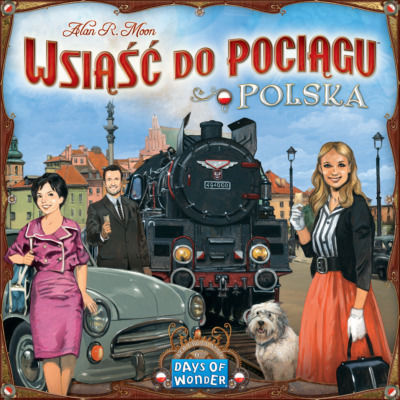 Разширение на играта Ticket to Ride Map Collection Volume 6.5 Polska за 5-6 играчи 8+ години (EN) Days of Wonder