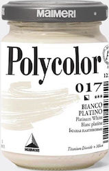 Maimeri Polycolor Weiße Acrylfarben 140ml 1 Stück