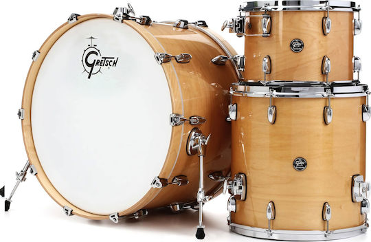 Gretsch Renown Maple 2016 3-piece Комплект Барабани Гланцово натурално