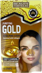 Beauty Formulas Reinigende Gold Nasenstreifen Für Gesicht