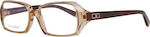 Dsquared2 Plastic Eyeglass Frame Butterfly Red DQ5019 045