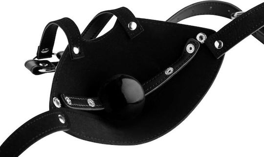 XR Strict Leather Mouth Harness Ball Gag Knebel