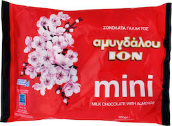 ION Mini Αμυγδάλου Chocolate Treats Milk almond 350gr 1pcs