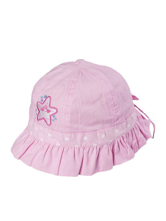 Copii Bucket Hat Bumbac fata de bumbac roz