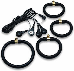 Rimba Electro Set Silicone Cock Rings Uni Polar für Elektrostimulation 4Stück Rimba Electro Set Silicone Cock Rings Uni Polar für Elektrostimulation 4Stück
