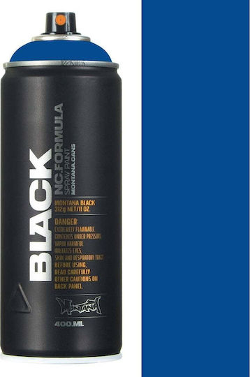Montana Cans Spray Paint BLK with Matt Effect Royal Blue 400ml