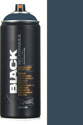 Montana Cans Spray Paint BLK with Matt Effect S...