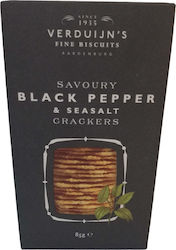 Verduijn's Crackers Black Pepper & Seasalt with Salt 75gr