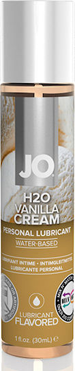 System Jo H2O Personal Lubricant Waterbased Flavored Vanilla Cream 30ml