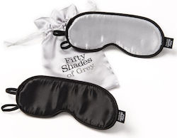 Fifty Shades of Grey No Peeking BDSM Μάσκα σε Γκρι Χρώμα 2τμχ