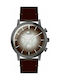 Slazenger Watch Battery with Brown Leather Strap SL.09.6293.2.03