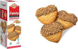 Βιολάντα Biscuiți Family Καρδούλες Cu topping Ciocolată cu lapte 1buc 270gr