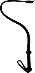 Zado Single Tail Leather Whip Whip in Black Color