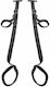 Shots Ouch Door Swing Swing in Black Color