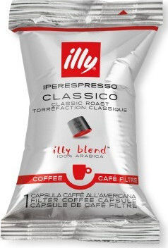 Illy Κάψουλα Φίλτρου Classico (Normale) Single Flowpack Συμβατή με Μηχανή Iperespresso 1caps