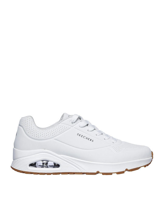 Skechers Ανδρικά Sneakers Λευκά