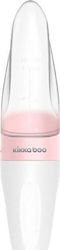 Kikka Boo Baby Spoon Squeeze with Adjustable Flow made of Silicone Comet Pink