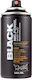 Montana Cans Spray Paint with Matt Effect Black BLK 9001 150ml