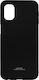 Forcell Glass Back Cover Plastic Set with Tempered Glass Black (Galaxy A51)