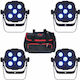 Stairville Bewegtes Licht LED PAR Tri Flat Profile 5x3W 25° RGB