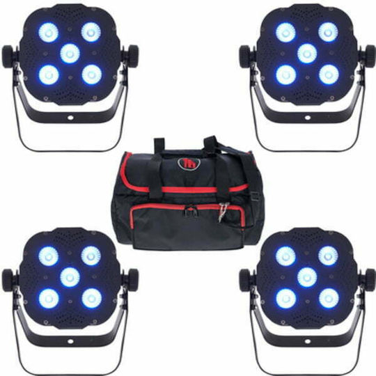 Stairville Bewegtes Licht LED PAR Tri Flat Profile 5x3W 25° RGB