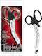 Temptasia Safety Scissors Σχοινί Δεσίματος σε Μαύρο Χρώμα