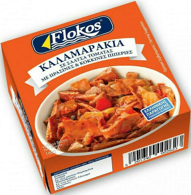 Flokos Καλαμαράκια Τομάτα - Πιπεριά 160gr