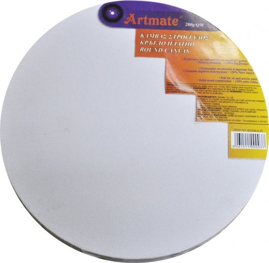 Artmate Canvas White 40 cm.