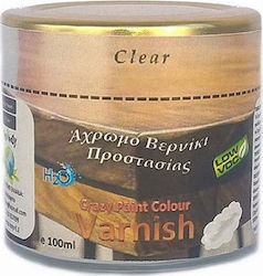 Crazy Paint Colour Varnish Clear Satin 100ml