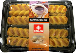 Φαίδων Biscuits Πλεξουδάκια Πορτοκάλι 350gr